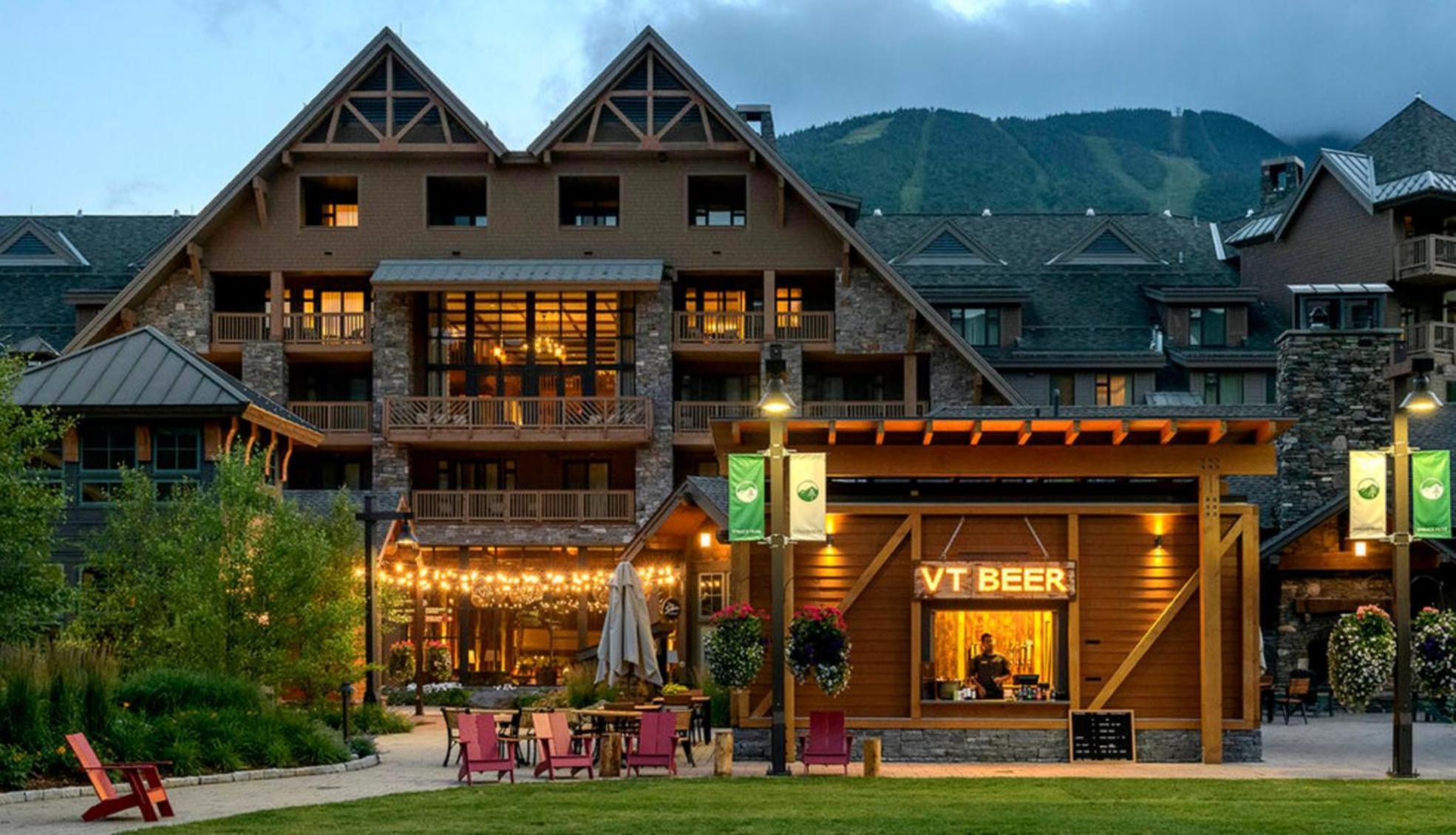 1125 Lodge At Spruce Peak Ski In Ski In Ski Out King Studio Stowe Buitenkant foto